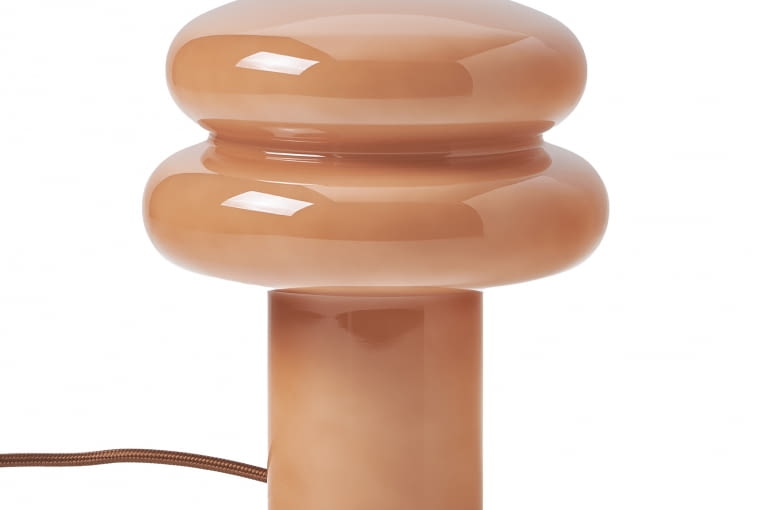 Lampa stołowa ze szkła opalowego Baya, 449,90 zł, Westwing Collection, Westwing.pl