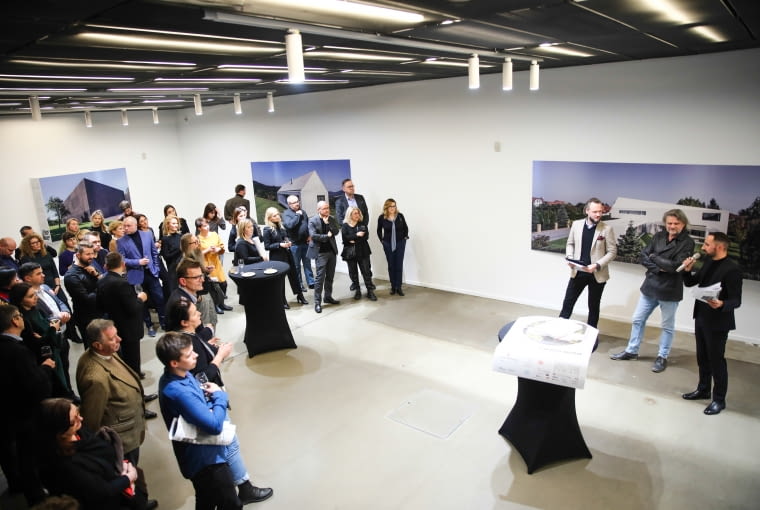 Wernisaż wystawy "Ruchome / Nieruchome" w Galerii Architektury GAGA w Krakowie