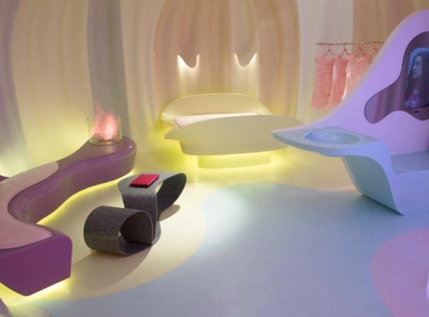 Projekt Karima Rashida - Smart-ologic Corian Living meble, design, wnętrza
