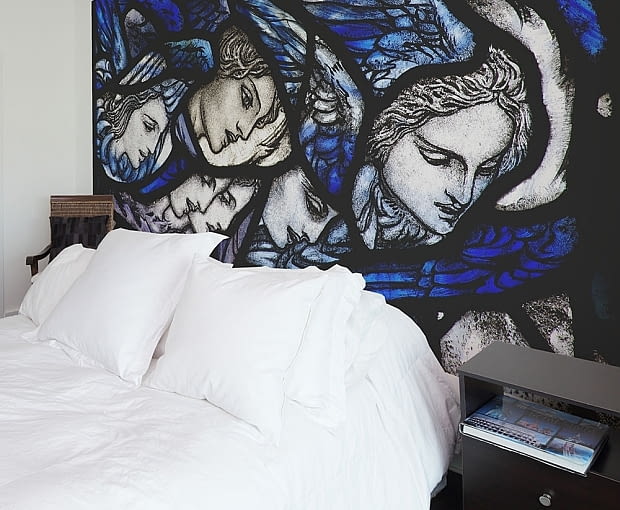 fotorapeta, witraż, sakralne motywy, design