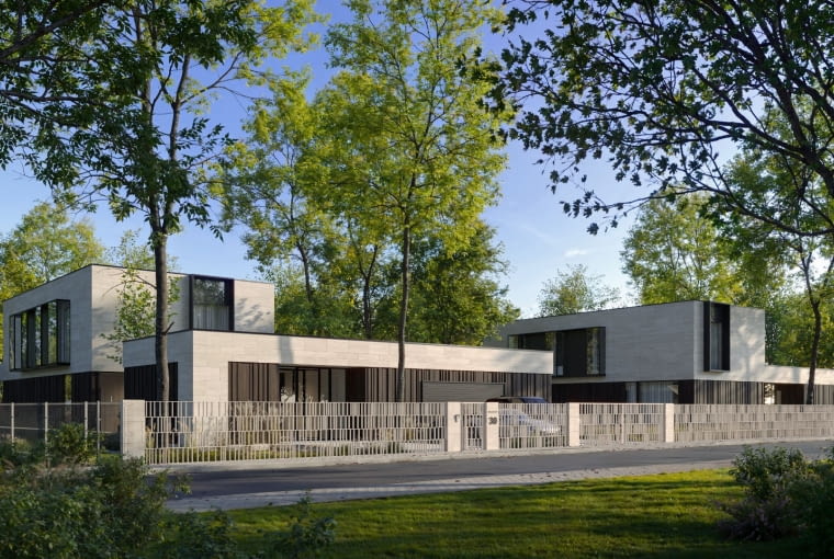 Wille w Łomiankach. Proj. SAAN Architekci