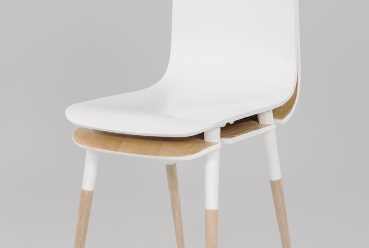 Polski projekt: krzesło Double; proj. Anna Maria Czaja polski projekt, krzesło, krzesło Double