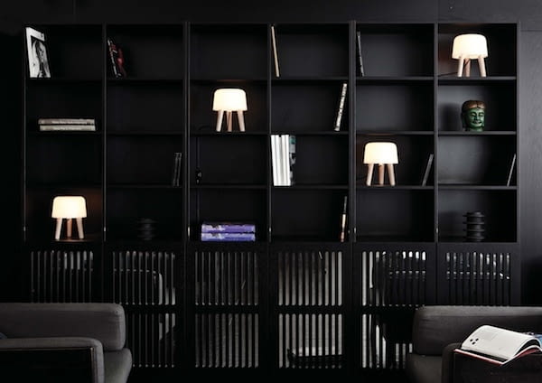 Lampka stołowa Milk design, oświetlenie, lampa, zakupy