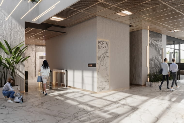 Porta Mare w Elblągu. Proj. Pas Projekt