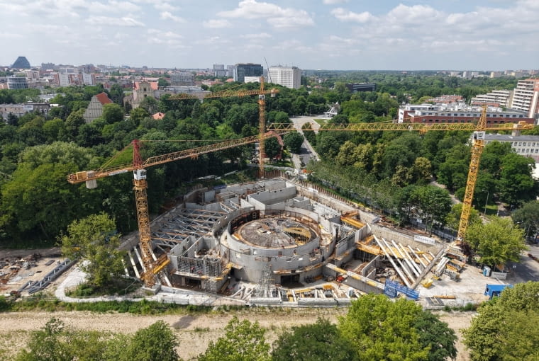 Budowa MPWP - sierpień 2025 Budowa MPWP - sierpień 2025