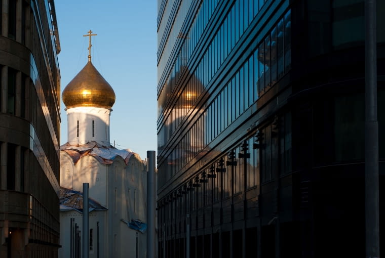 White Square Office Center - kompleks biurowców na Placu Białym w Moskwie. Proj. APA Wojciechowski White Square Office Center - kompleks biurowców na Placu Białym w Moskwie. Proj. APA Wojciechowski