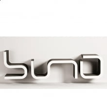 MEBLE Z TEKTURY. oryginalne półki SUMO - zestaw modułów stanowiących całość jako stolik pod TV. 5200 zł, ecomateria.pl