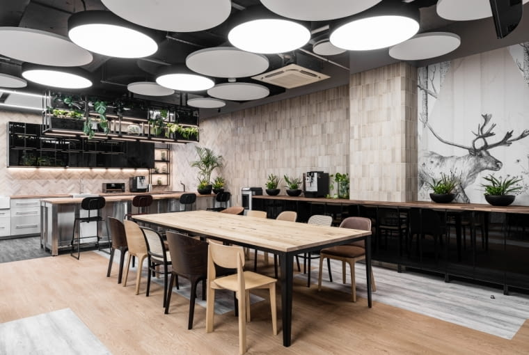 COLUMBUS - projekt wnętrz aranżacji biurowej dla Columbus Energy, Kraków, autorzy M.Gierbienis, D.Poklewski-Koziełł COLUMBUS - projekt wnętrz aranżacji biurowej dla Columbus Energy, Kraków, autorzy M.Gierbienis, D.Poklewski-Koziełł