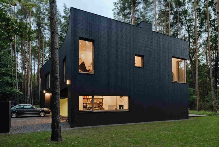 Dom architektów w symbiozie z otoczeniem