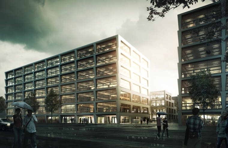 Zespół biurowy P4 firmy Garvest