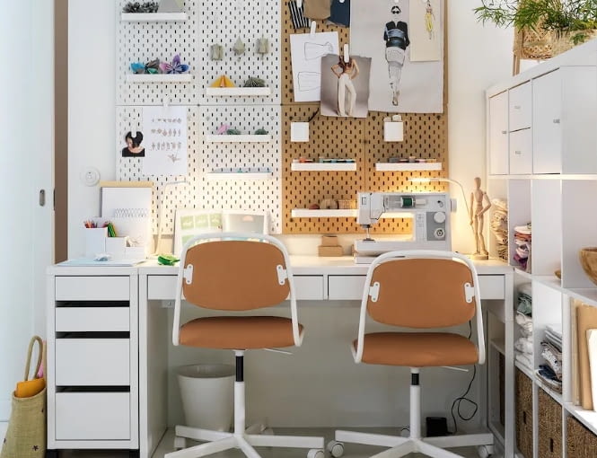 Biurko Ikea Micke - propozycja dla rodzeństwa biurko ikea