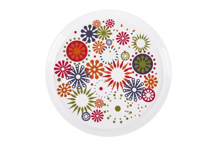 Black Red White: taca z melaminy (37,8 cm średnicy). Przeceniona z 14,99 zł na 10,99 zł. Black Red White, wyprzedaż, polecane produkty, dodatki, oryginalne dodatki, zakupy