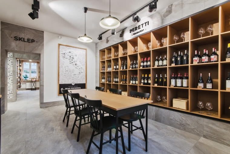Delikatesy Peretti w Poznaniu i wnętrza autorstwa studia mode:lina [MIEJSCE TYGODNIA]