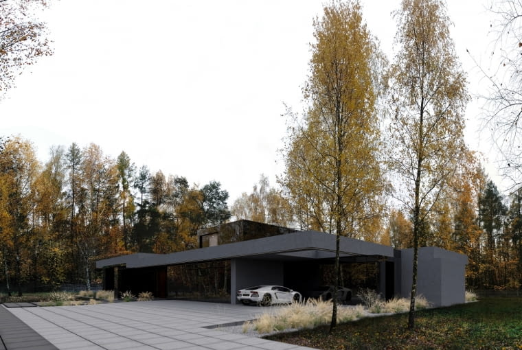 Nowoczesny dom w Tuszynie pod Łodzią -  RE:STARK HOUSE. Proj. Marcin Tomaszewski z pracowni REFORM Architekt Nowoczesny dom w Tuszynie pod Łodzią -  RE:STARK HOUSE. Proj. Marcin Tomaszewski z pracowni REFORM Architekt