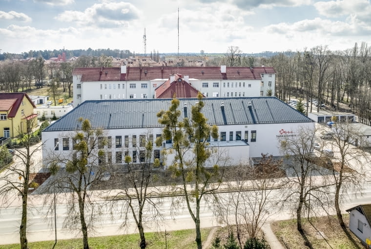 Nowe modułowe skrzydło szpitala w Ostródzie Nowe modułowe skrzydło szpitala w Ostródzie