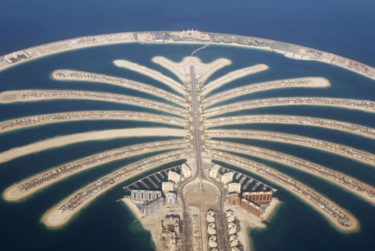 Dubaj z lotu ptaka Dubaj z lotu ptaka