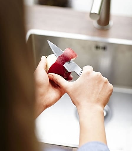 IKEA 365+. Nóż do warzyw ze stali nierdzewnej (długość ostrza 9 cm). Cena: 29,99 zł. ikea, ikea 365+, nowości z IKEA, garnki ikea, sztućce, nowości