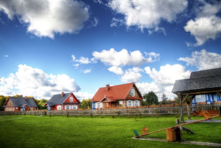 Sioło Budy dom na wsi