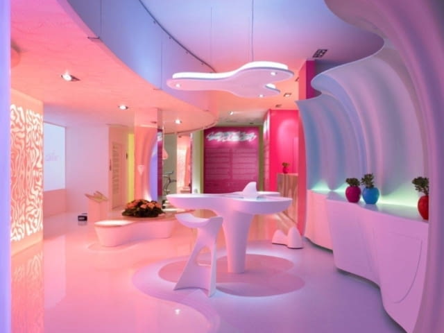 Projekt Karima Rashida - Smart-ologic Corian Living design, meble, Rashid