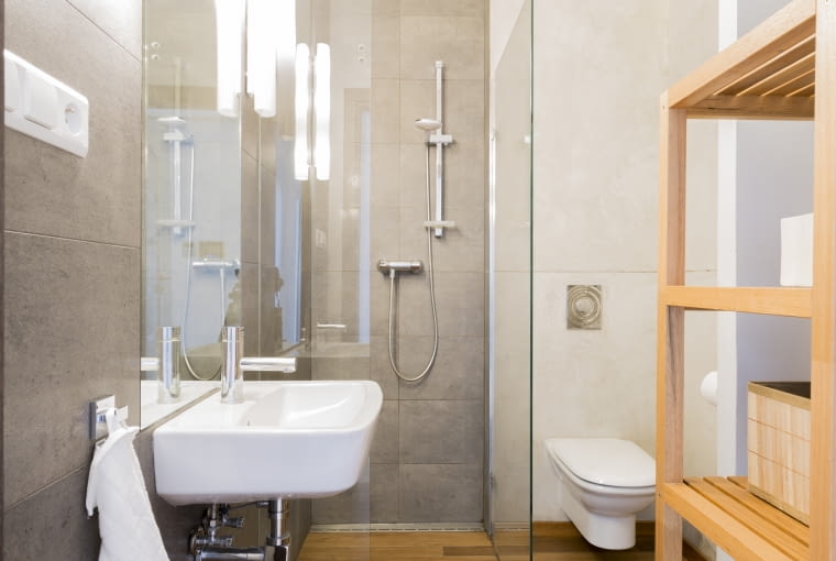 Wąska łazienka Wąska łazienka