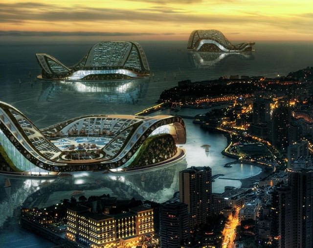 Vincent Callebaut - Lily pads