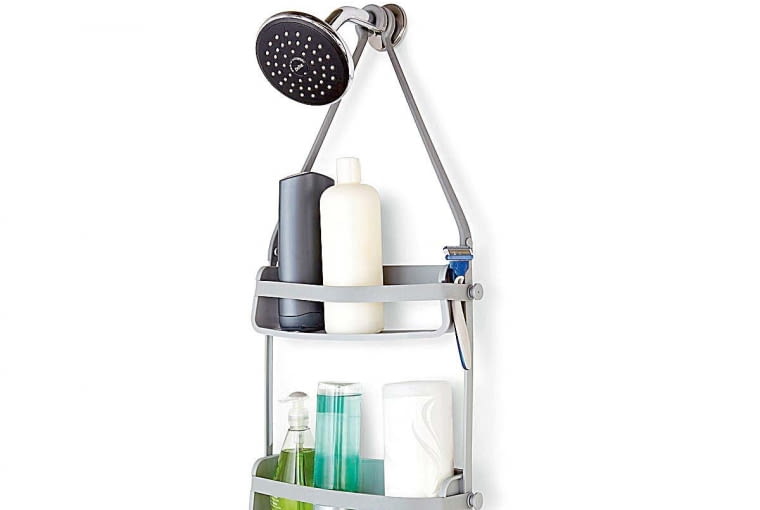 Półka CADDY, tworzywo sztuczne i silikon, 64 x 31 cm, 119 zł, designforhome.pl