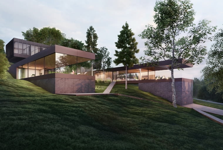 Forest Line. Proj. Mobius Architekci Forest Line. Proj. Mobius Architekci