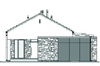 Elewacja tylna Elewacja tylna