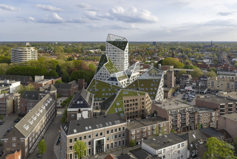Nieuw Bergen w Eindhoven. Proj. MVRDV Nieuw Bergen w Eindhoven. Proj. MVRDV