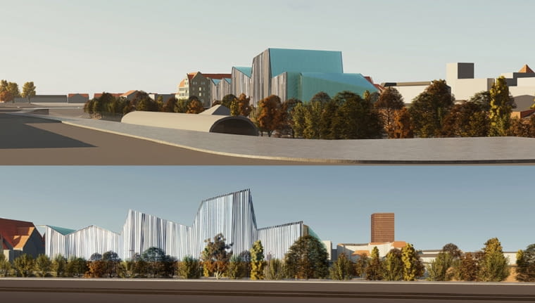 Teatr Muzyczny w Poznaniu. Proj. Atelier Loegler Architekci Teatr Muzyczny w Poznaniu. Proj. Atelier Loegler Architekci