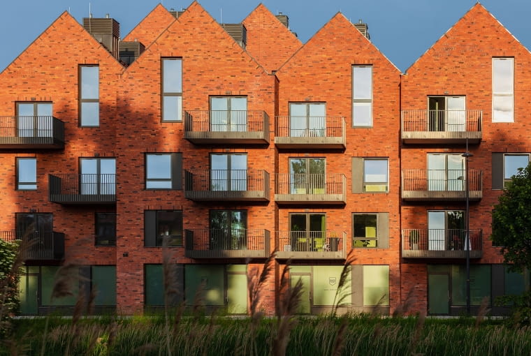 Osiedle Riverview w Gdańsku. Proj.  APA Wojciechowski Osiedle Riverview w Gdańsku. Proj.  APA Wojciechowski