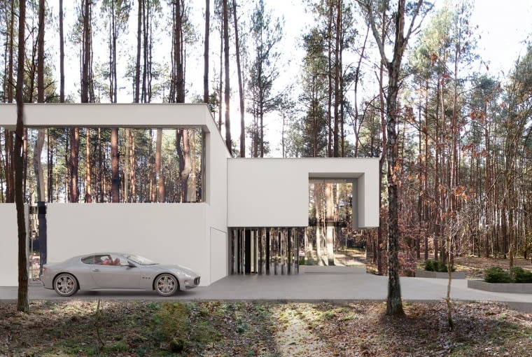 Lustrzany dom - RE: Mirror House 2.0. Proj. REFORM Architekt Lustrzany dom - RE: Mirror House 2.0. Proj. REFORM Architekt