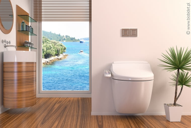 toaleta, Nowoczesny panel  sterowania