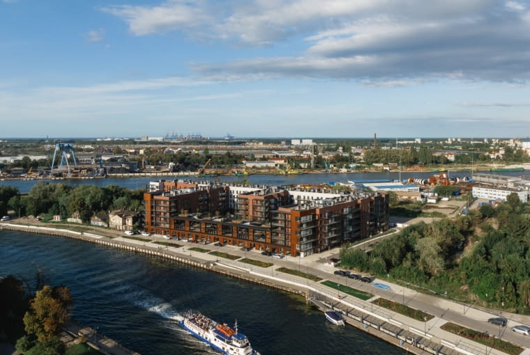 Nadmotławie w Gdańsku. Proj. SiMArchitekci Nadmotławie w Gdańsku. Proj. SiMArchitekci