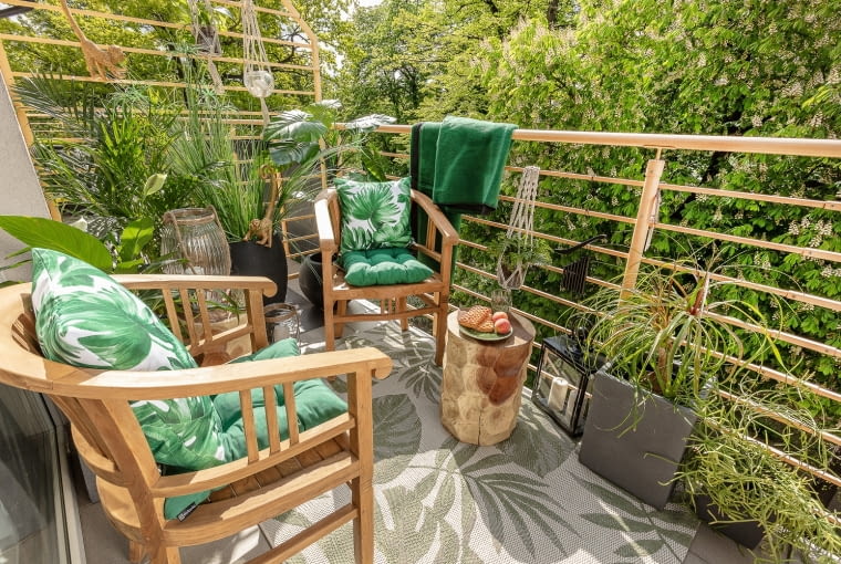 Rośliny na balkonie