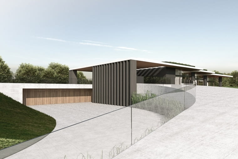 Rezydecja z Atrium. Proj. Exterio