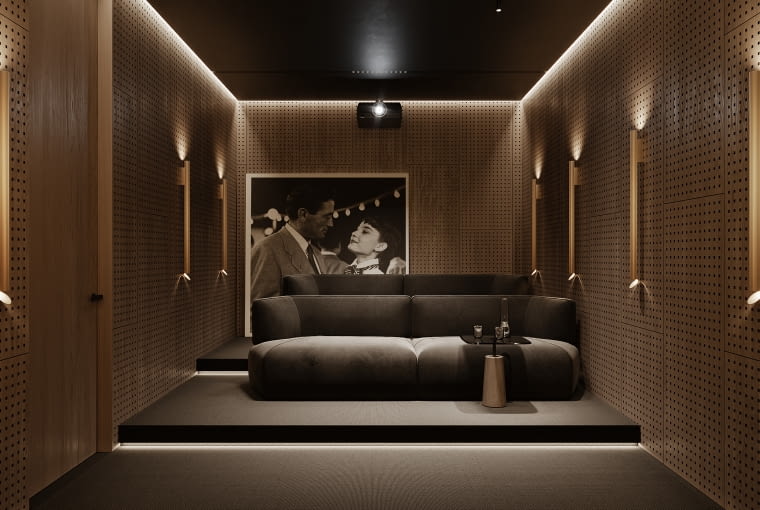 MONUMENT - nowa inwestycja NOHO w Krakowie. Sala kinowa