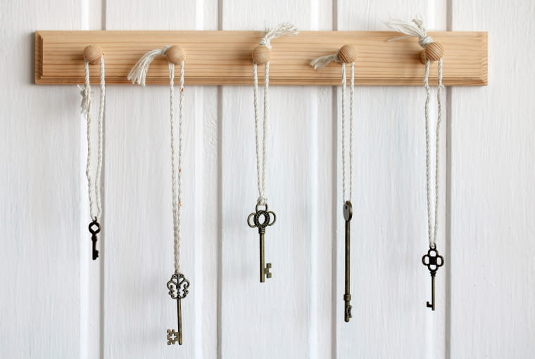 Wieszak na klucze szafka na klucze
