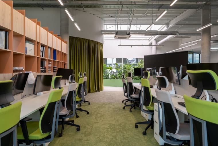 Biuro PRO VENTO ENERGIA. Proj. NURT Architekci