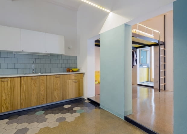 Mieszkanie w Barcelonie. Proj. Nook Architects nowoczesne mieszkanie, mieszkanie, jak urządzić mieszkanie