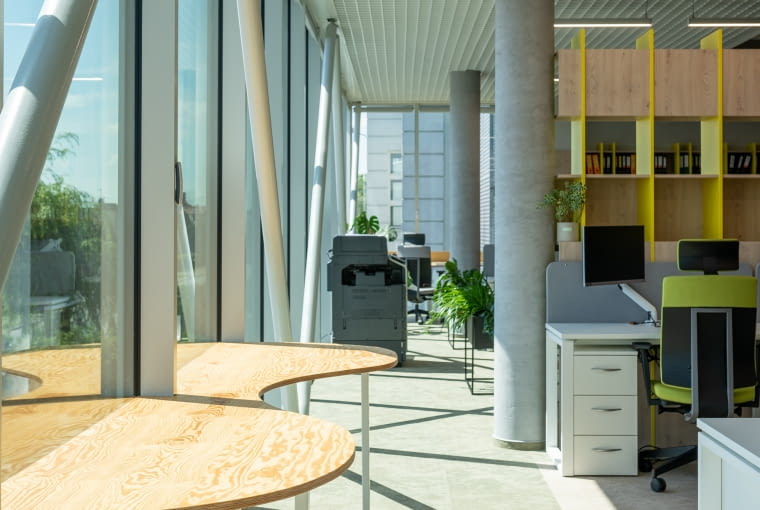 Biuro PRO VENTO ENERGIA. Proj. NURT Architekci