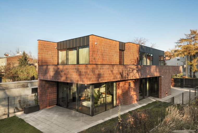 Skinny House w Warszawie. Proj. PAWEL LIS ARCHITEKCI Skinny House w Warszawie. Proj. PAWEL LIS ARCHITEKCI