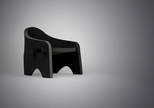 fotelik Owl; proj. Satoshi Itasaka fotelik Owl; proj. Satoshi Itasaka