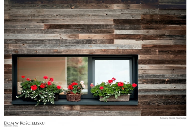 Dom w Kościelisku. Proj. arch. Piotr Kuczia