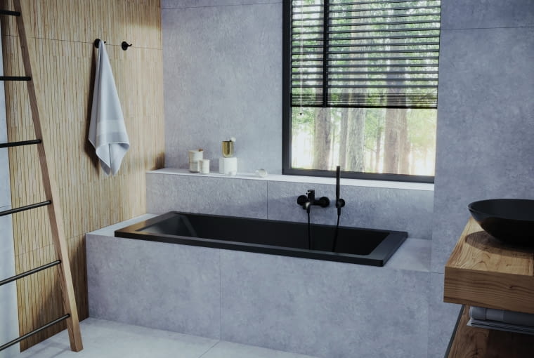 Moda na industrialne wnętrza wciąż trwa – elementy tego stylu można wprowadzić do łazienki za sprawą oryginalnej obudowy wanny