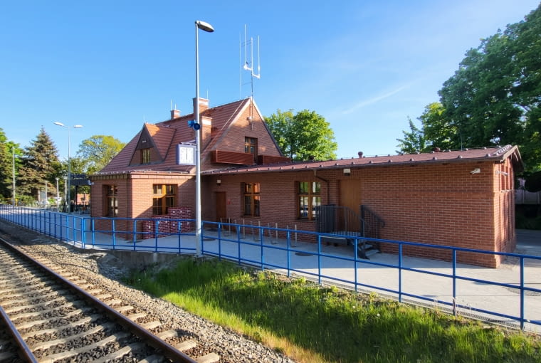 Dworzec w Jastarni Dworzec w Jastarni