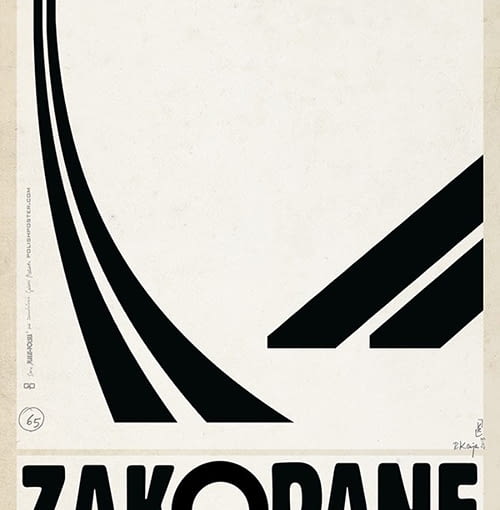 Plakat Ryszarda Kai z cyklu "Polska" Plakat Ryszarda Kai z cyklu "Polska"