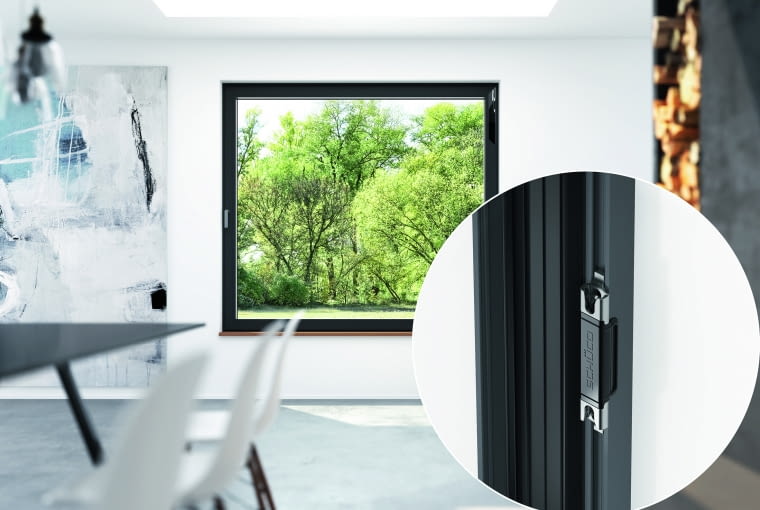 Inteligentny czujnik okienny całodobowo monitoruje stan zamknięcia okien i informuje użytkownika o wszelkich zmianach