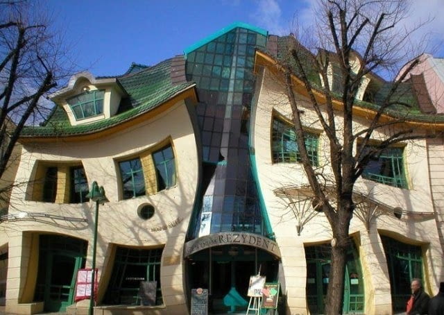 Tzw. Krzywy Domek w Sopocie Tzw. Krzywy Domek w Sopocie