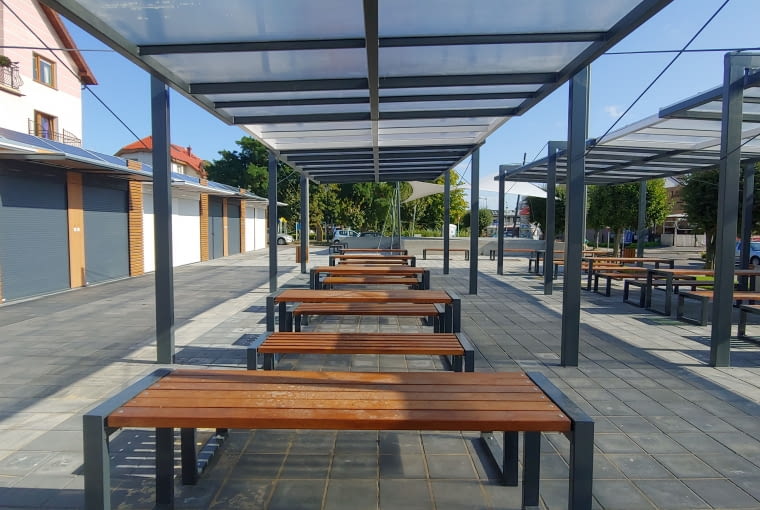 Targowisko modułowe we Władysławowie. Proj. Smart Mod Targowisko modułowe we Władysławowie. Proj. Smart Mod